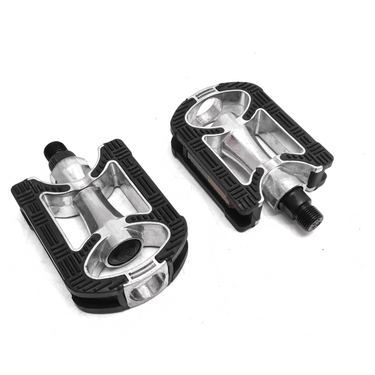 Falkx alloy pedalen 9 16 zwart-zilver