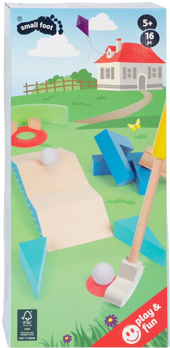 Afbeelding laden in galerijviewer, Small foot - minigolf set active

