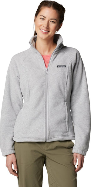 Columbia benton springs - fleece vest dames - extra zacht en warm - grijs - maat xl