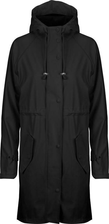 Ralka regenjas dames - mizzle - zwart - maat 42