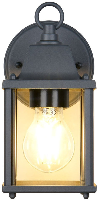 Trio mirande - wandlamp - antraciet - excl. 1x e27 4 w - - buitenverlichting - ip23