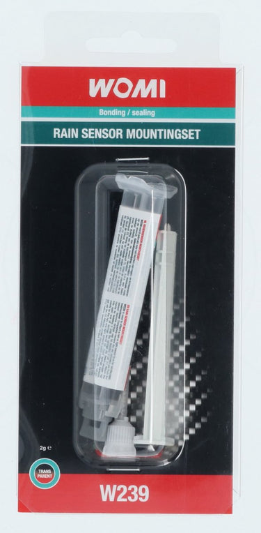 Womi w239 regensensor montageset – 2 g – transparante hechting – sneldrogend – geschikt voor diverse sensoren