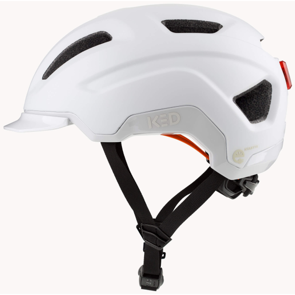 Afbeelding laden in galerijviewer, Ked fietshelm pedalon s (53-56cm) - mat wit
