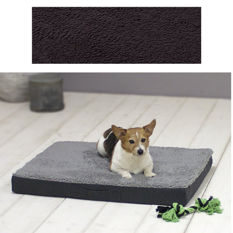 Afbeelding laden in galerijviewer, Sun garden buddy orthopedisch hondenkussen 79x60x8cm antraciet

