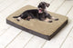Sun garden buddy orthopedisch hondenkussen 79x60x8cm beige donkerbruin