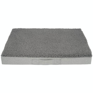 Sun garden buddy orthopedisch hondenkussen 100x65x10cm lichtgrijs gemeleerd