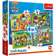 Paw patrol trefl 4in1 puzzel 35-70 stukjes