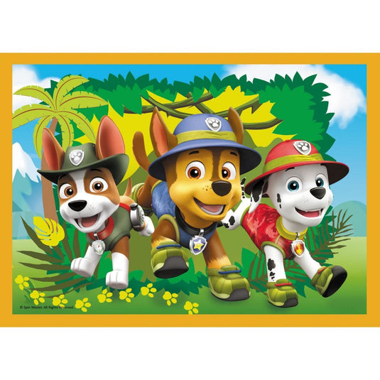 Paw patrol trefl 4in1 puzzel 35-70 stukjes