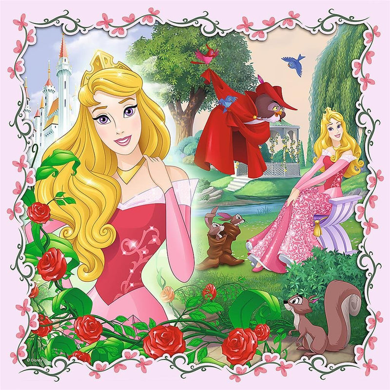 Afbeelding laden in galerijviewer, Trefl trefl 3in1 puzzel princess 20-50 stukjes
