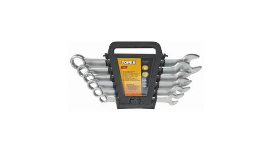 Topex Topex Ring steeksleutelset 6-22mm Din 3113