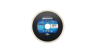 Graphite Graphite Diamantschijf 125x22x6,0x2,2mm Continuous MPA EN13236