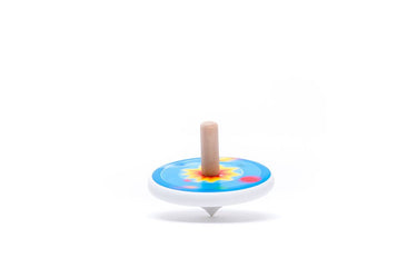 Bajo houten tol universum. 7x7x5,7 cm. 3
