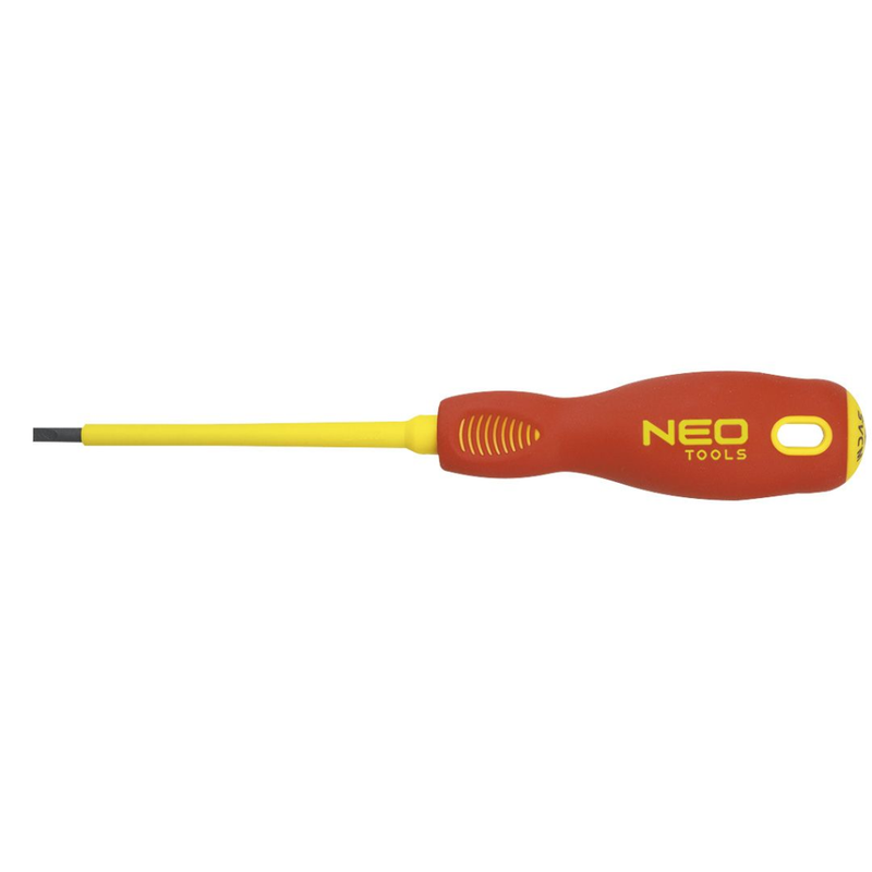 Afbeelding laden in galerijviewer, Neo tools platte schroevendraaier 2,5x75mm 1000v crmo staal
