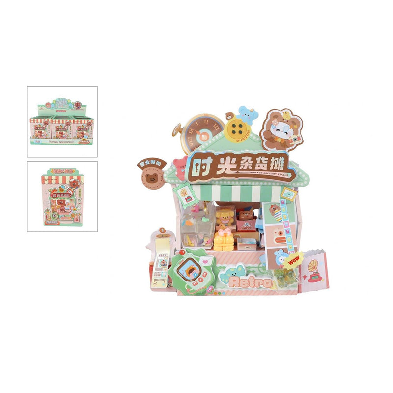 Afbeelding laden in galerijviewer, Kawaii knutselkraampje groente groen 15,5cm
