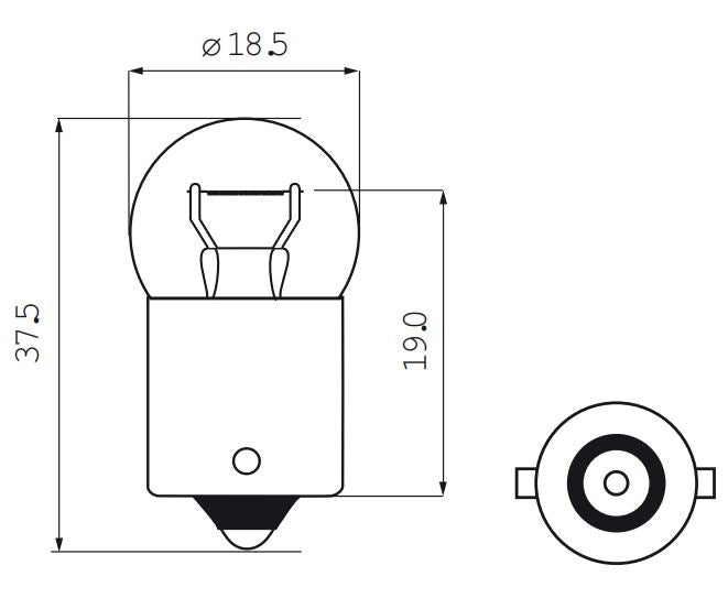 Afbeelding laden in galerijviewer, Bosma lamp 6v-15w ba15s
