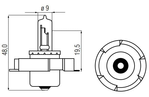 Afbeelding laden in galerijviewer, Bosma Lamp 6V-15W P26S halogeen
