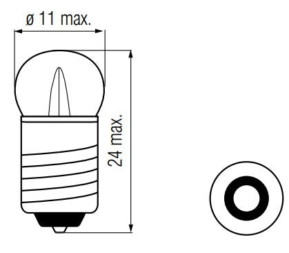 Afbeelding laden in galerijviewer, Bosma lamp 12v-3w e10
