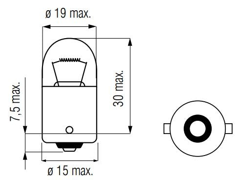 Afbeelding laden in galerijviewer, Bosma lamp 12v-15w ba15s

