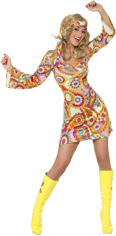 Smiffys dressing up costumes | costumes - 60s groovy - 1960s hippy costume