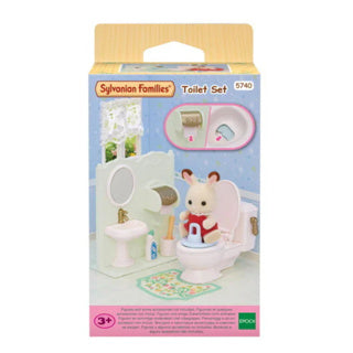 Epoch sylvanian families toilet set