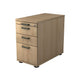 Bach mobiel ladenblok hammerer vsc40 melamine 428x800x760mm 3 laden eiken