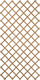 Nature - houten klimrek (bruin) - 1 x 2m - fsc