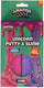 Amazing cool - crystal putty - stretchy sand - unicorn
