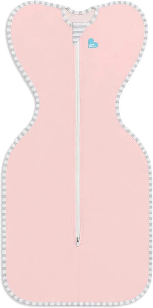 Love to dream ™ babyslaapzak swaddle up™ - inbakeren - baby 3-6 maanden - 6-8.5 kg - all season - 1.0 tog - oud roze
