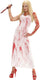Vegaoo bebloede moordenares halloween kostuum voor vrouwen - verkleedkleding - large
