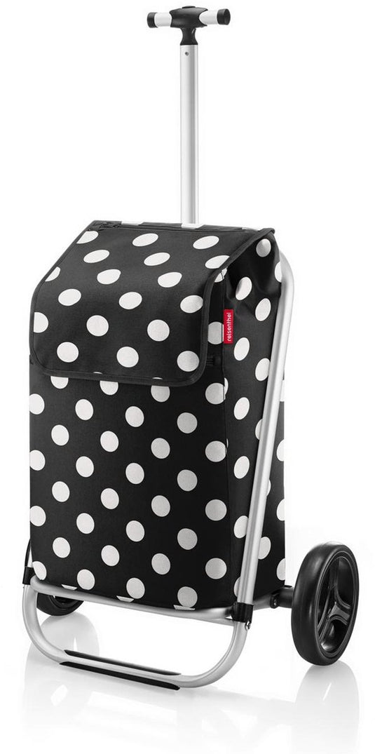 Reisenthel shopping trolley boodschappentrolley - 45l - dots wit