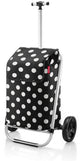 Reisenthel shopping trolley boodschappentrolley - 45l - dots wit
