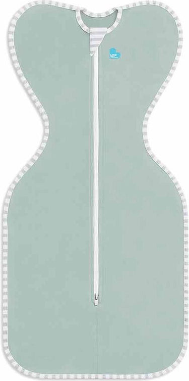 Love to dream ™ babyslaapzak swaddle up™ - inbakeren - baby 0-3 maanden - 3.5-6 kg - zomer - 0.2 tog- olijf groen
