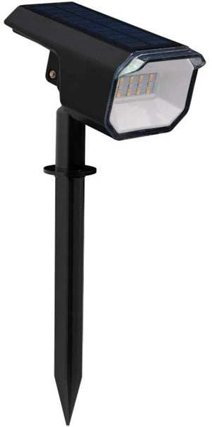 Luxform | smart solar tuinlamp areg | 100lm rgb | zwart