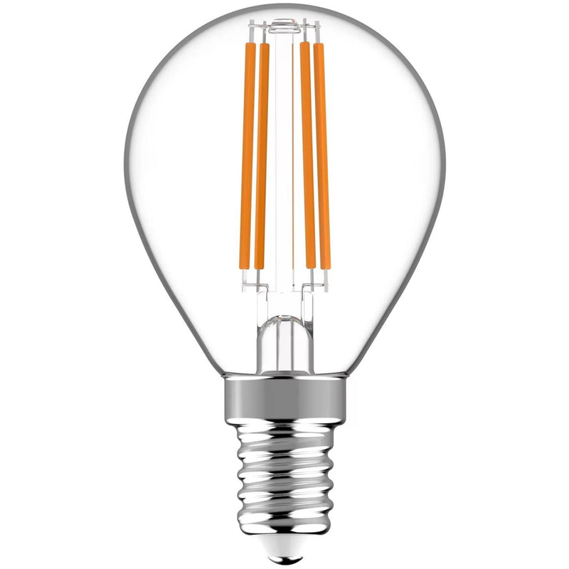 Afbeelding laden in galerijviewer, Avide led lamp filament mini globe 4,5w e14 fitting, 2700 kelvin warmwit 470 lumen kogel

