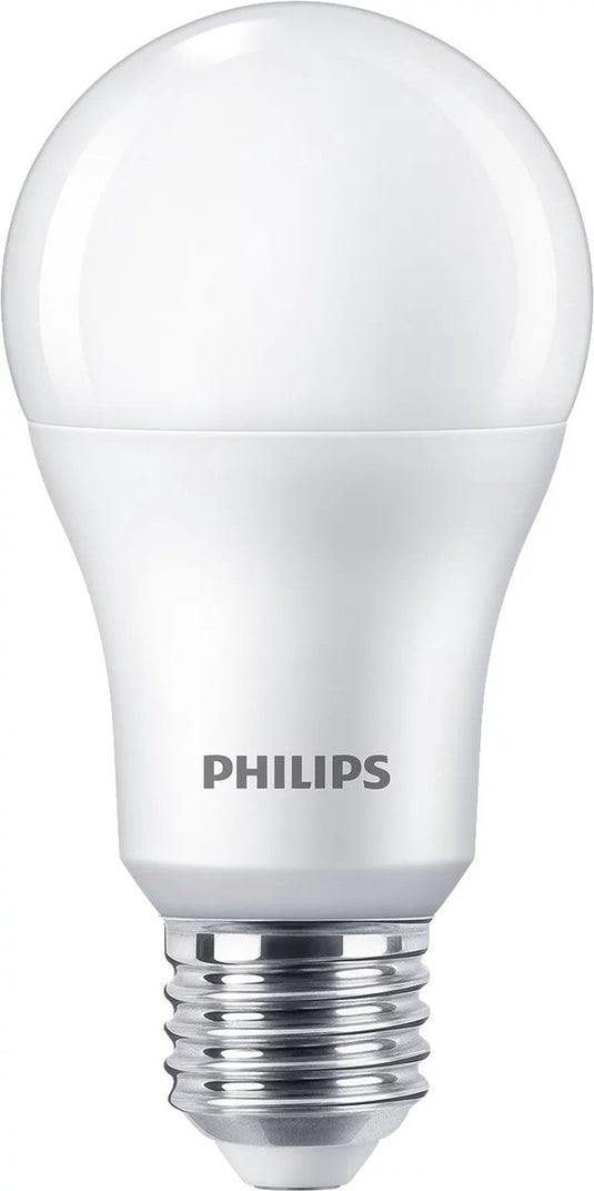 Philips led lamp mat - 100 w - e27 - koelwit licht - 2 stuks