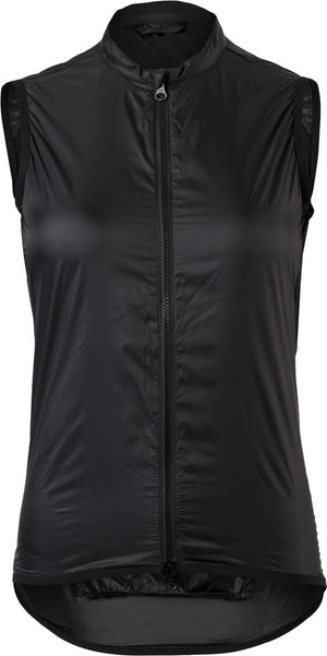 Agu essential wind body - dames fietsvest - winddicht en waterafstotend - ademende mesh rug - reflecterend - zwart - xl