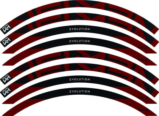 Newmen rim decal kit x.a.25
