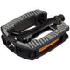 Marwi pedaalset sp-821 met aluminium huis - anti slip - glanzend zwart met grijze inlay (werkplaatsverpakking)