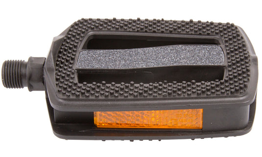 M-wave steady beach pedaalset antislip 9 16 zwart oem