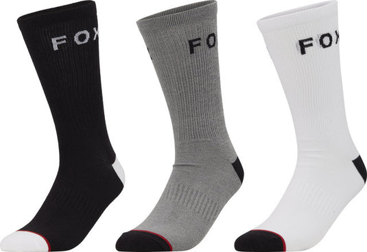 Fox head fox crew socks 3-pack