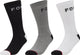 Fox head fox crew socks 3-pack