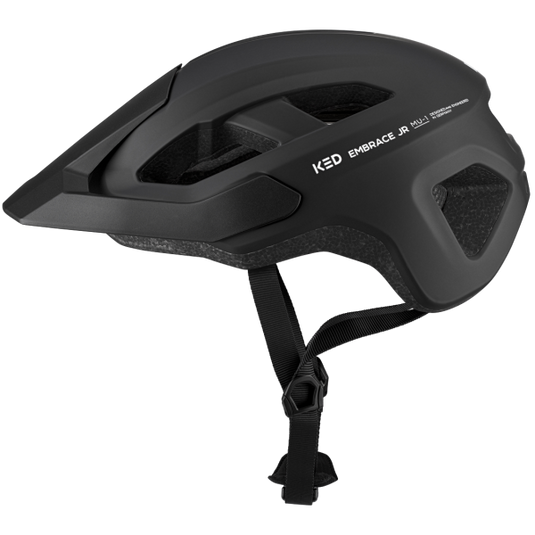 Ked fietshelm embrace jr s-m (52-58cm) - mat zwart