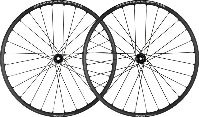 Afbeelding laden in galerijviewer, Mavic e-crosstrail sl disc centre lock 27.5 wheelset

