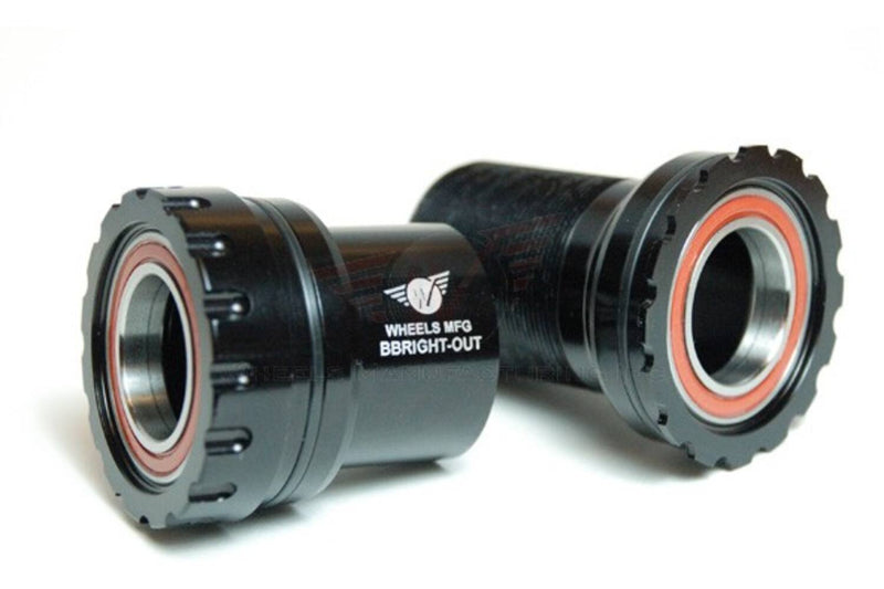 Afbeelding laden in galerijviewer, Wheels manufacturing Wheels mfg trapas bbright shimano 24mm acb zwart

