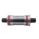 Edge vierkante trapas 127mm bsa 68mm met aluminium cups - zilver