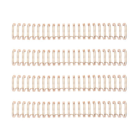 We r makers • cinch binding wires rose gold