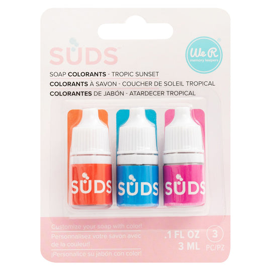 We r makers • suds zeep kleurstoffen tropic sunset 3stuks
