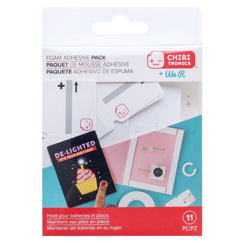 Afbeelding laden in galerijviewer, We r makers • chibitronics foam adhesive pack
