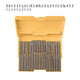 We r makers • alphabet stamps handwritten font upper case and numbers with case