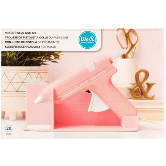 We r makers • maker's glue gun kit pink eu-plug 20pcs